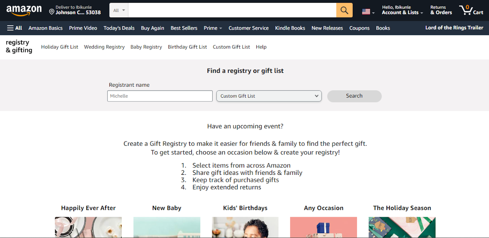 How to find someoneâ€™s Amazon wishlist on PC: guide