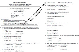 Kisi Kisi Soal Uas Matematika Kelas 6 Semester 1