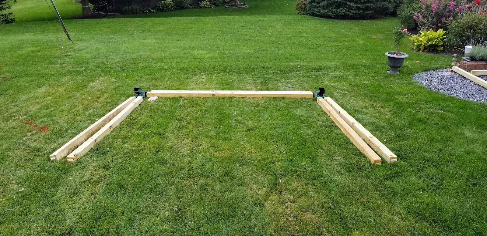 Avoid the high price tag of pre-assembled swing sets, and learn how to build a backyard swing set for cheap with this idea for kids!