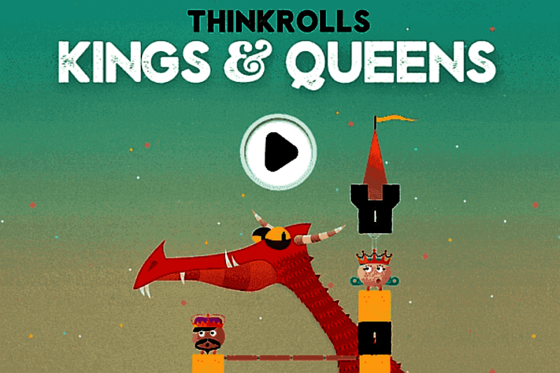 Thinkrolls: Kings and Queens - One of the Best Gaming Apps for Pre-Schoolers According to Craig Grannell