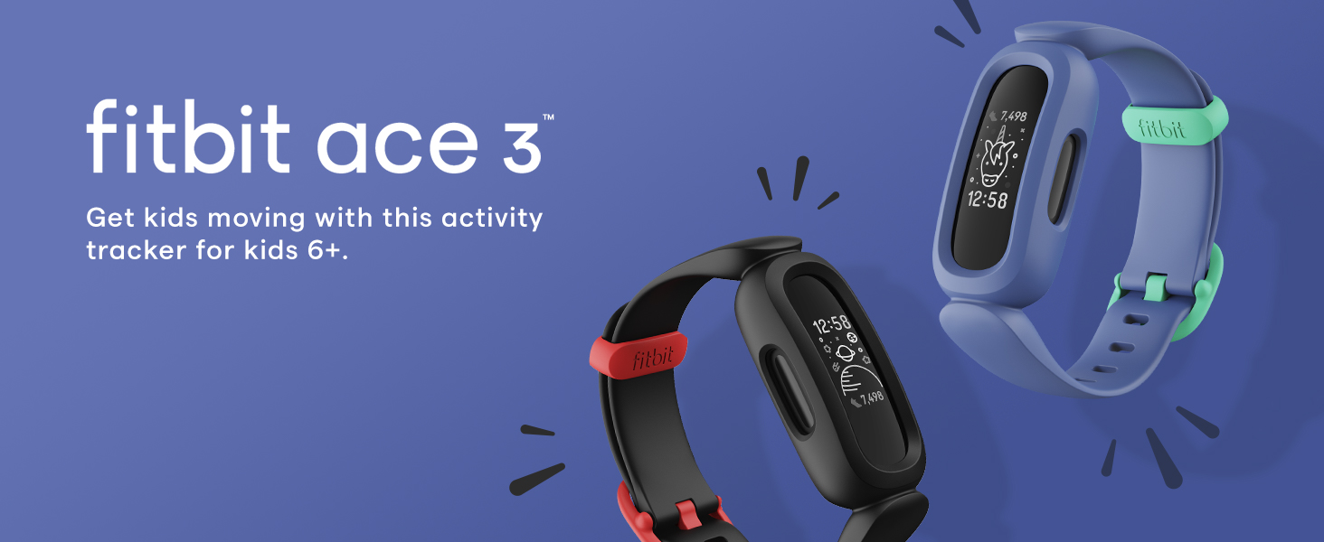 Fitbit Ace 3 - get kids moving with this activity tracker