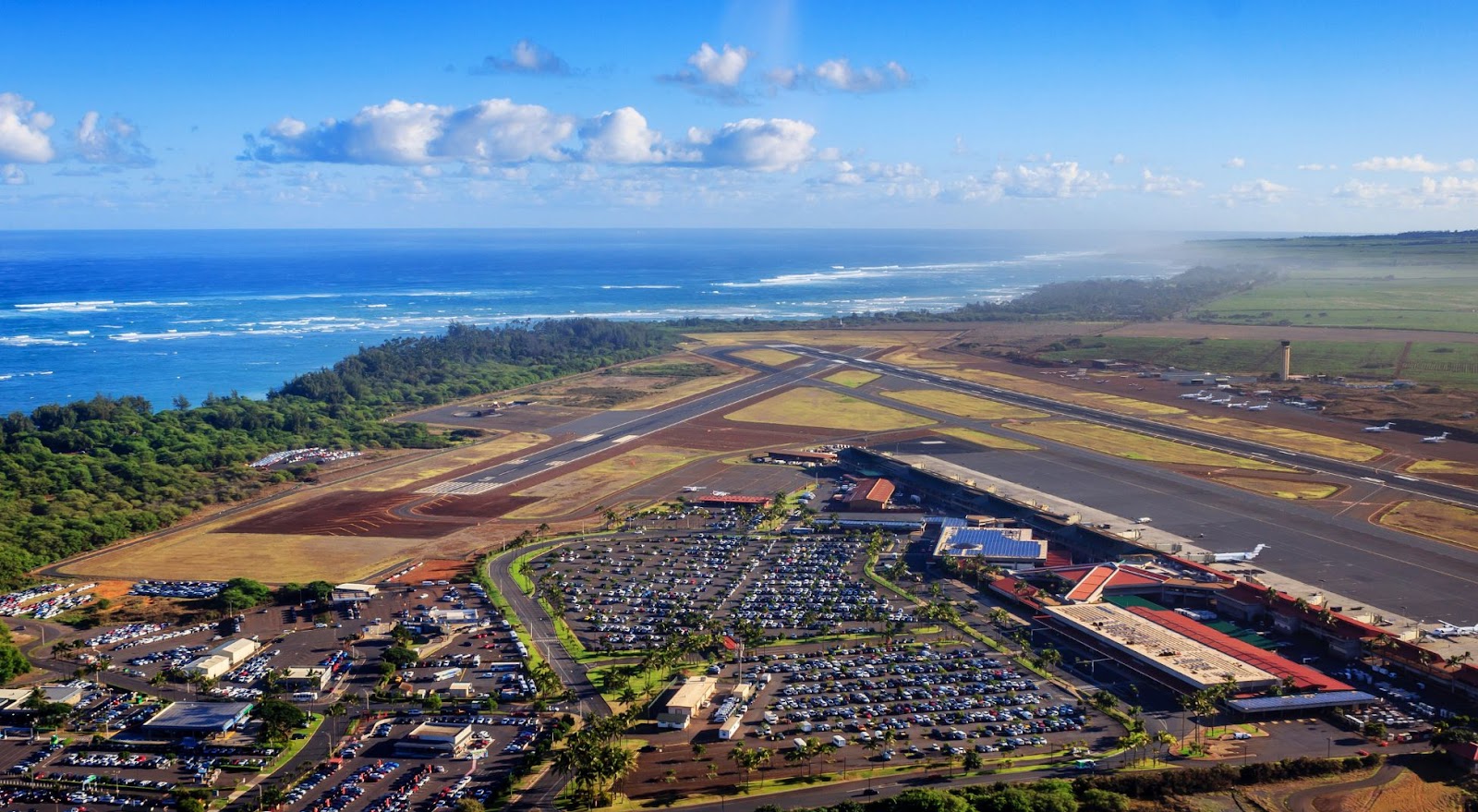 Kahului Airport (OGG) on the island of Maui