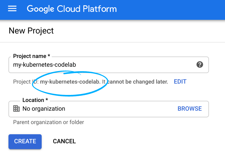 New Cloud Platform Project