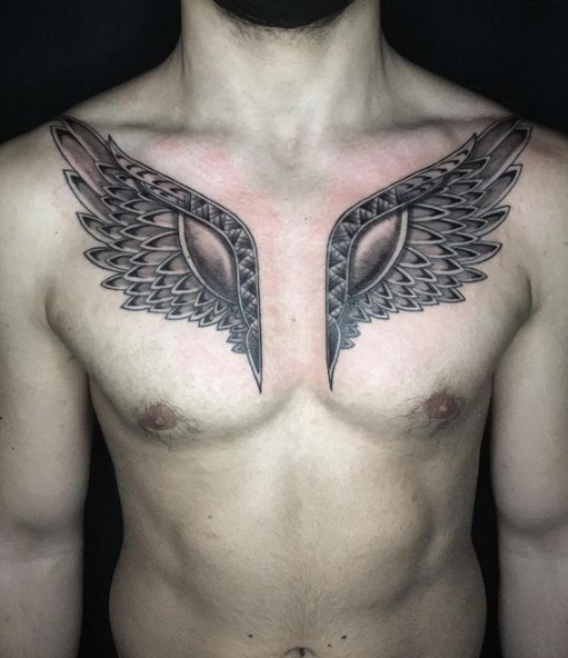 Wing Tribal Tattoo