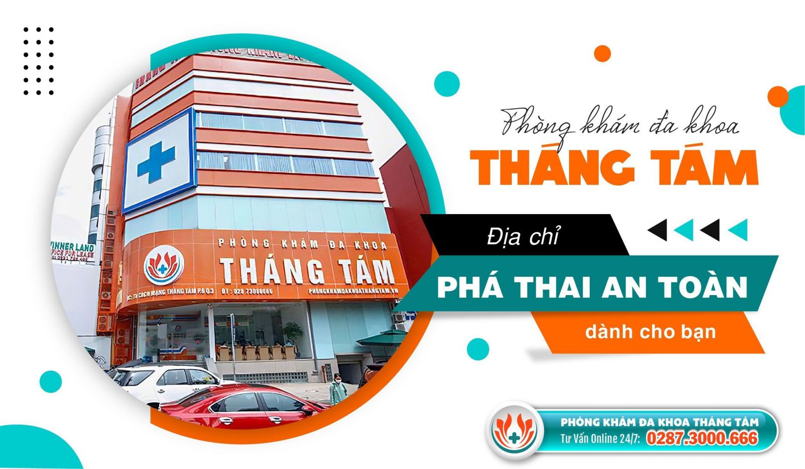 Phòng khám Đa khoa Tháng Tám - Địa chỉ phá thai an toàn và uy tín