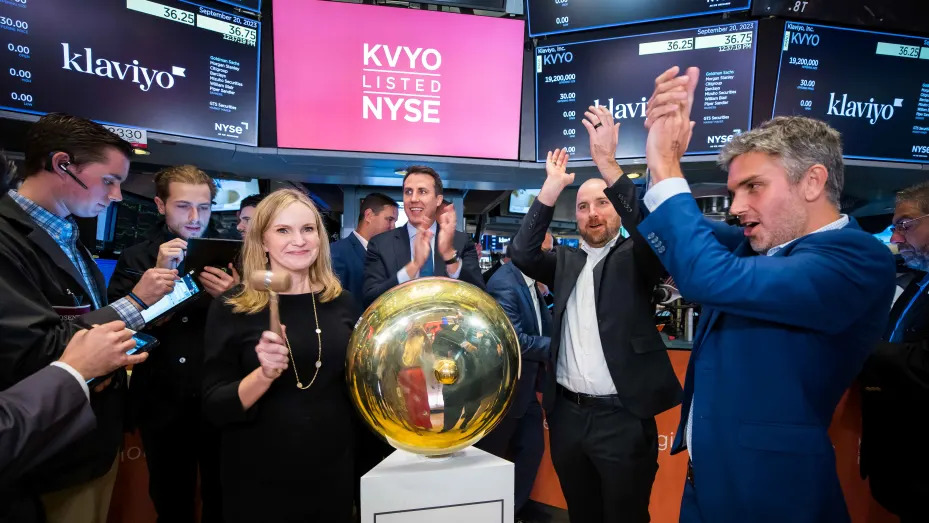 Klaviyo, Borsadaki İlk Gününde 9% Yükseldi