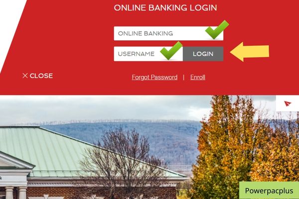 log in to first community bank 