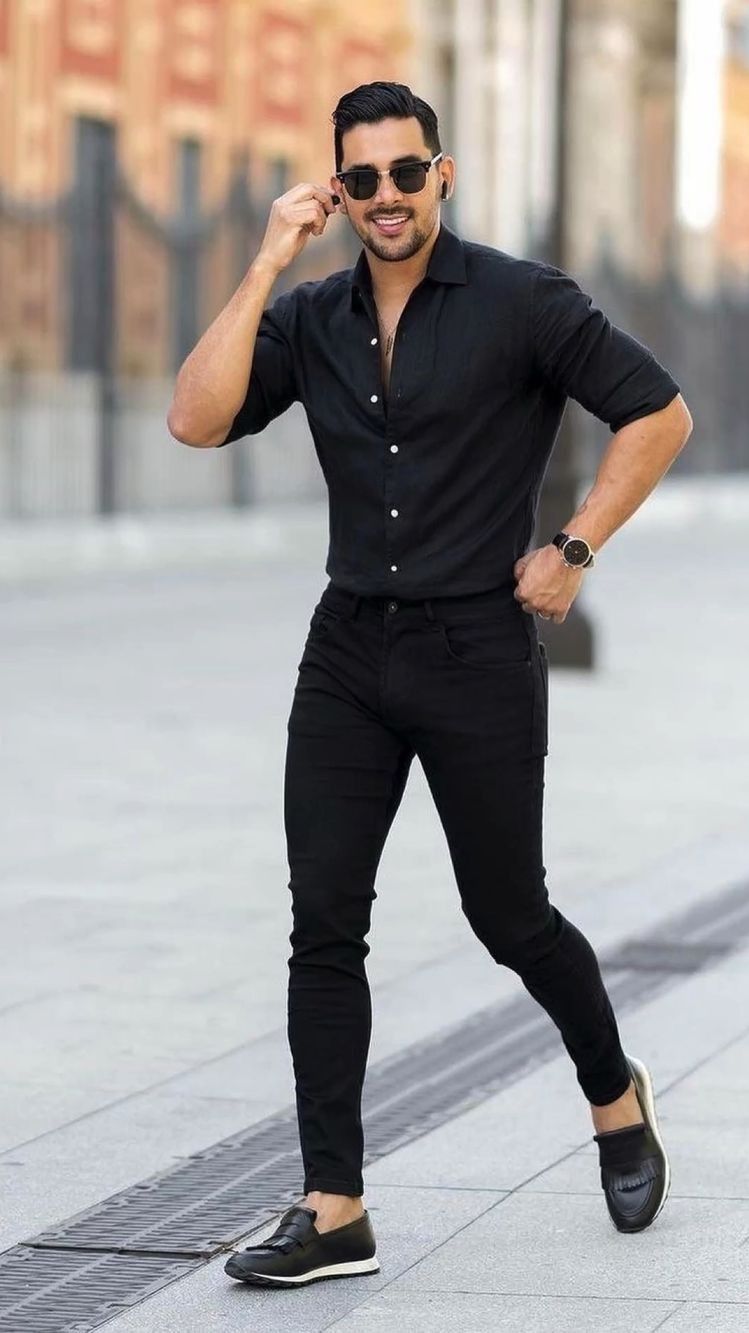 Men's Guide to Wearing All Black in Style