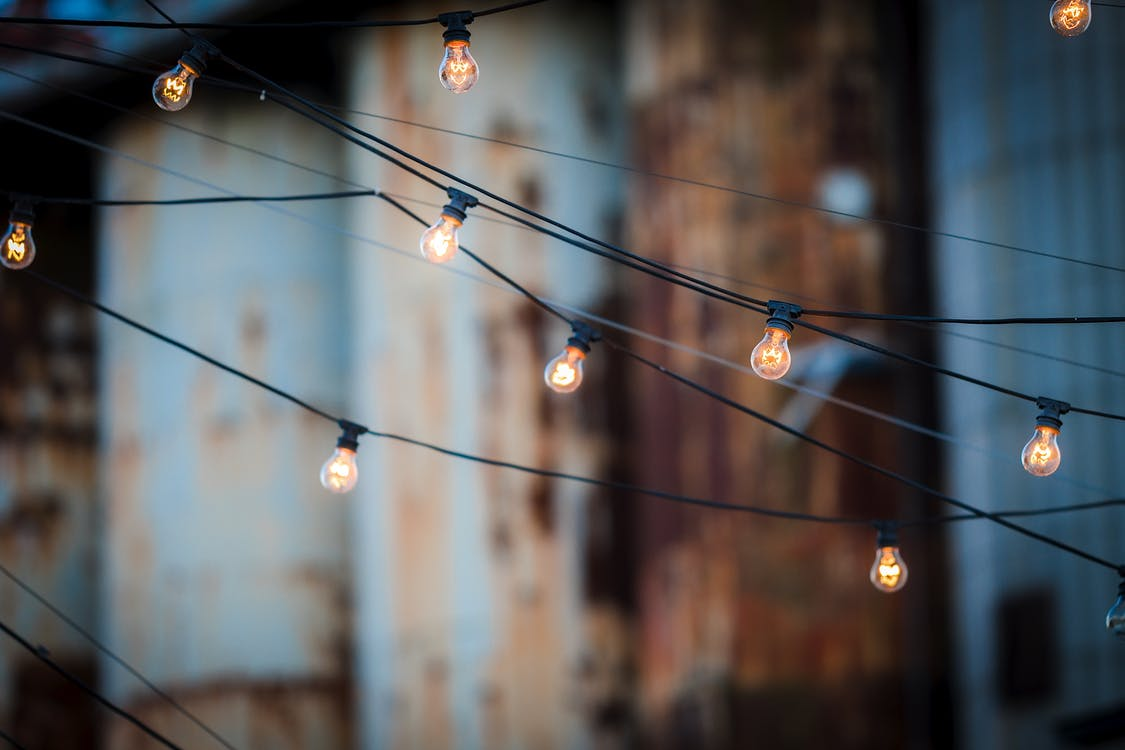 String Lights, Outdoor Patio Ideas