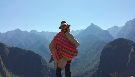 Munay Ki Shaman in the mountains