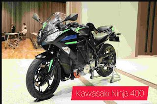 Kawasaki Ninja 400 hybrid electric motorcycle