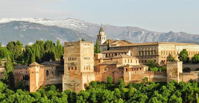 Alhambra, Granada, Andalusia, Spain