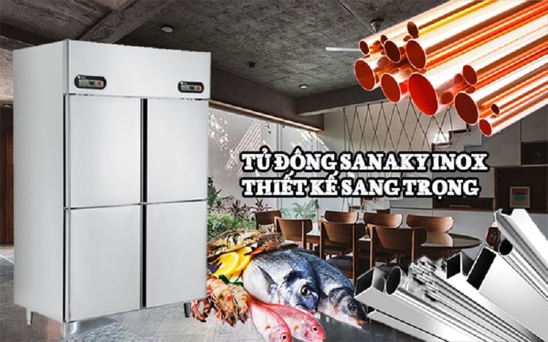 Thông tin đầy đủ, chi tiết về tủ đông đứng 4 cánh mới nhất