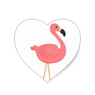 Flamingo do Amor - Mascote do Flagay