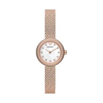 Entdecken Sie die Eleganz der Emporio Armani Damenuhr und profitieren Sie von unseren exklusiven Rabatten. Diese Damenuhr von Emporio Armani stellt die perfekte Mischung aus Stil und Raffinesse dar. Mit seinem schlanken Design und der tadellosen Verarbeitung ist es ein unverzichtbares Accessoire für jede modebewusste Frau. Kaufen Sie jetzt ein und profitieren Sie von unseren Sonderangeboten und Rabattcodes, um diese ikonische Uhr zu einem tollen Preis zu erhalten. Werten Sie Ihren Stil mit der Damenuhr von Emporio Armani auf und setzen Sie überall ein Zeichen. Lassen Sie sich diese Gelegenheit, ein Stück Luxus zu besitzen, nicht entgehen. Kaufen Sie jetzt ein und profitieren Sie von exklusiven Rabatten auf die Emporio Armani Damenuhr.