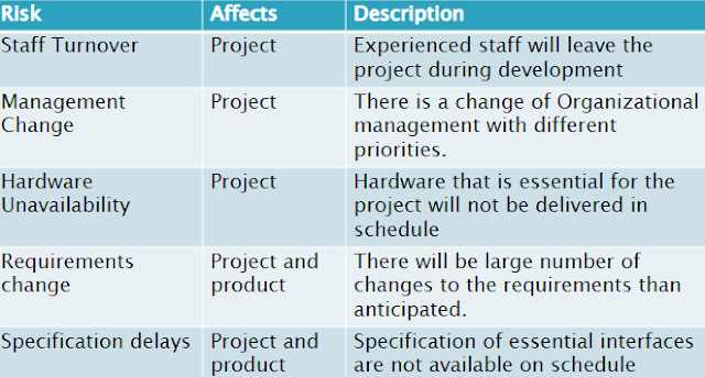 Software Risk Analysis and Management