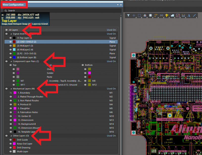 PCB Gerber viewer and compare tool