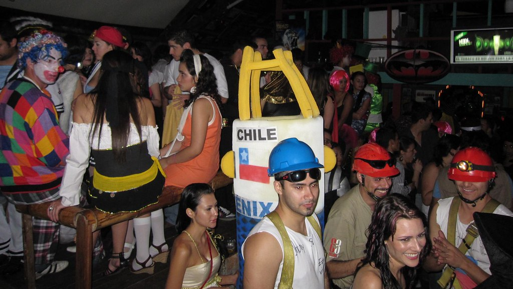 Local Halloween party from 2019 in Medellin