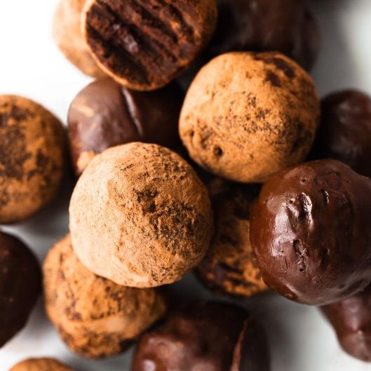 Chocolate Truffles - Just TWO ingredients for this recipe!