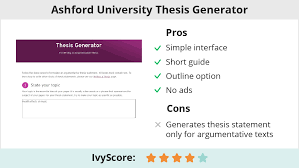 Thesis Statement Generator: Free & Precise | Make a Thesis Online