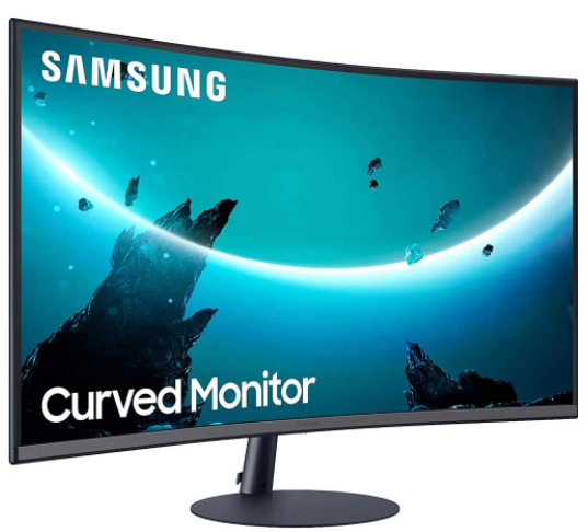 Samsung T55 27 Inch FHD (1920x1080) LED Curved Monitor
