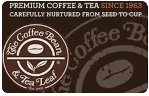 Buy Coffee Bean & Tea Leaf Gift Cards