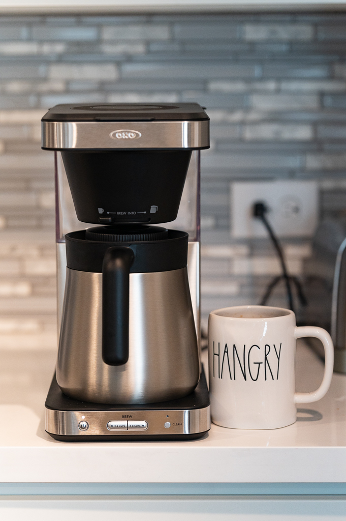 Brewing with the OXO 8-Cup Coffee Maker » Hangry Woman®