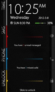 Download Dark GO Locker Theme apk