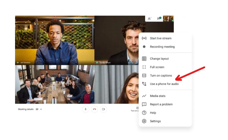 google meet tips and tricks to join the meeting via phone call and connect with the teammates with ease