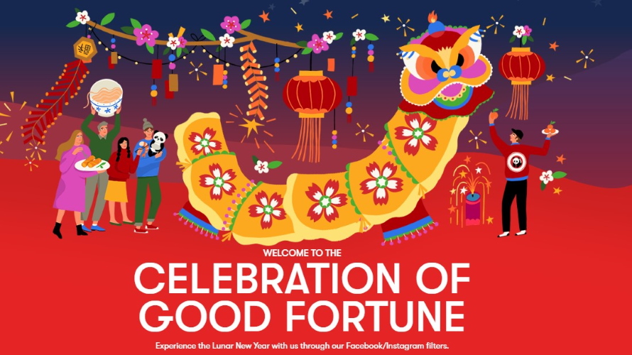 Chiến dịch Marketing độc đáo “Celebration of Good Fortune”