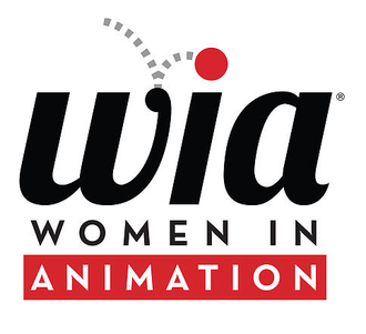 logo of the women in animation a community dedicated to the women in the animation industry