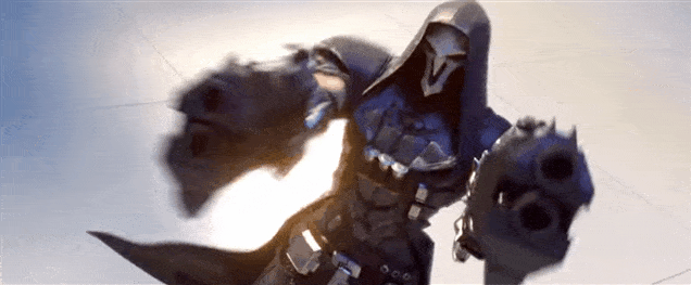 Image result for overwatch reaper trailer gif