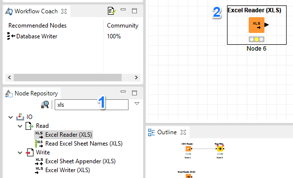 Importar Datasets en Knime