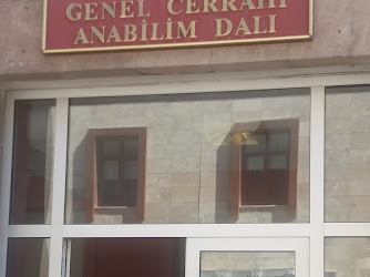 Ankara Üniversitesi Tıp Fakültesi Genel Cerrahi Abd