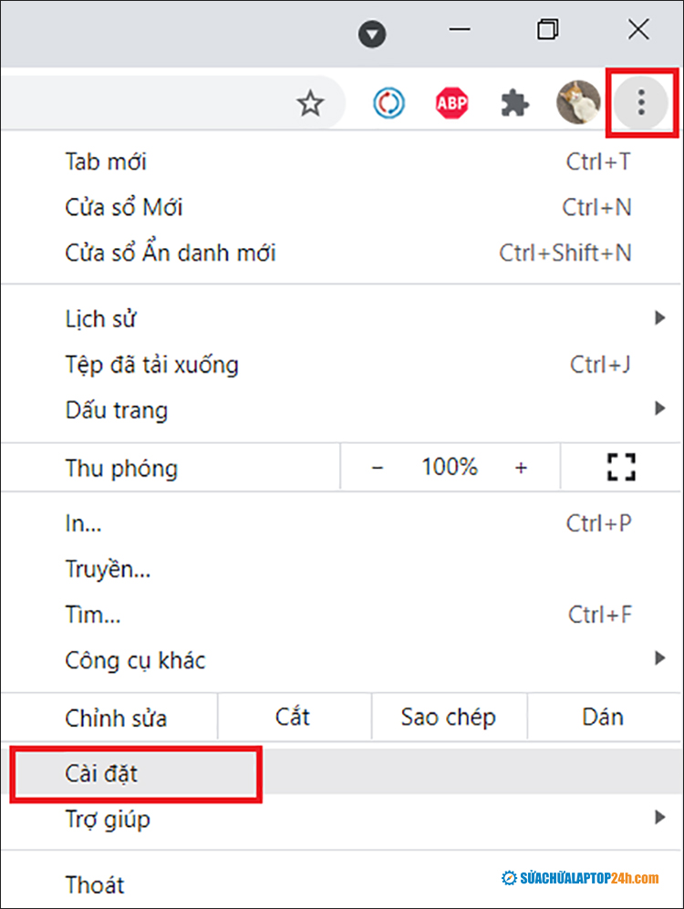 Truy cập và Cài đặt