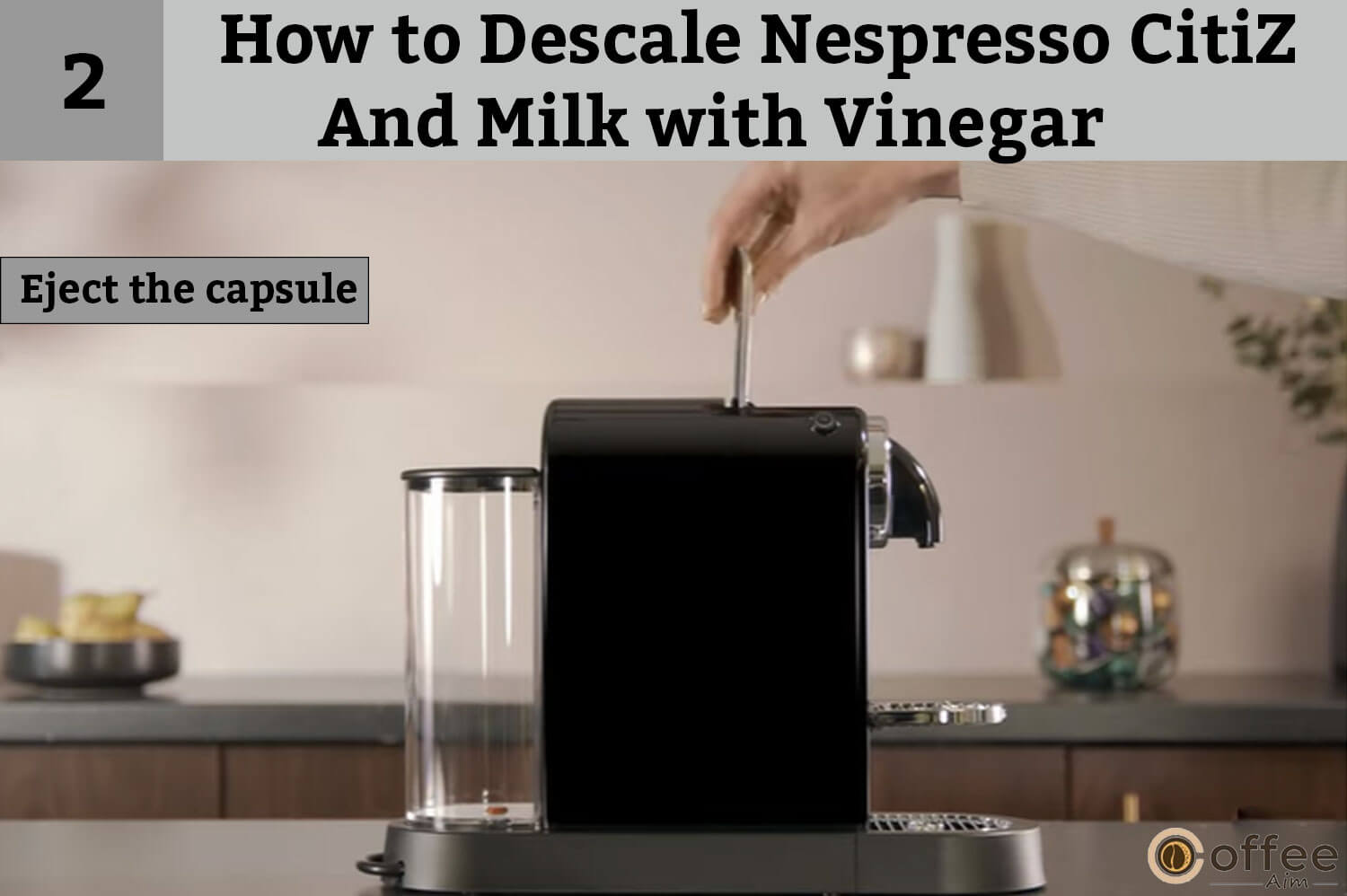 How to Descale Nespresso CitiZ And Milk with Vinegar