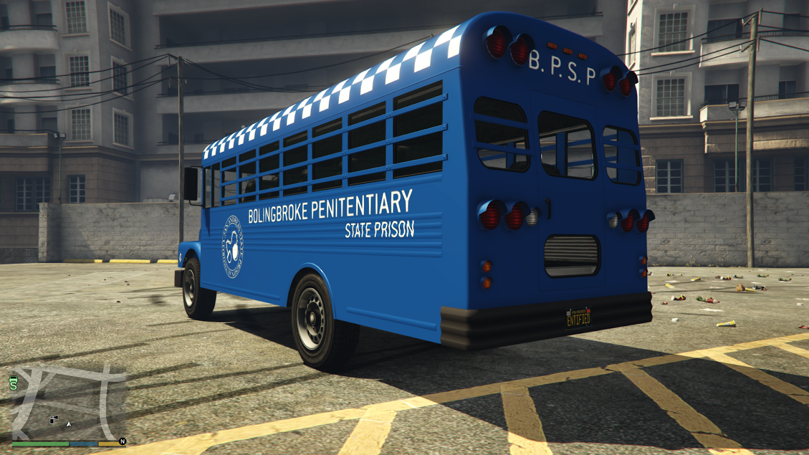 Police Prison Bus in GTA V