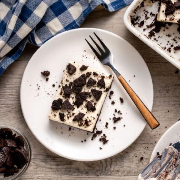 no-bake desserts easy cookies and cream cheesecake