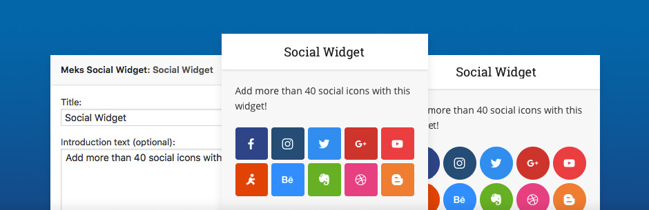 Widget Social Inteligente Meks