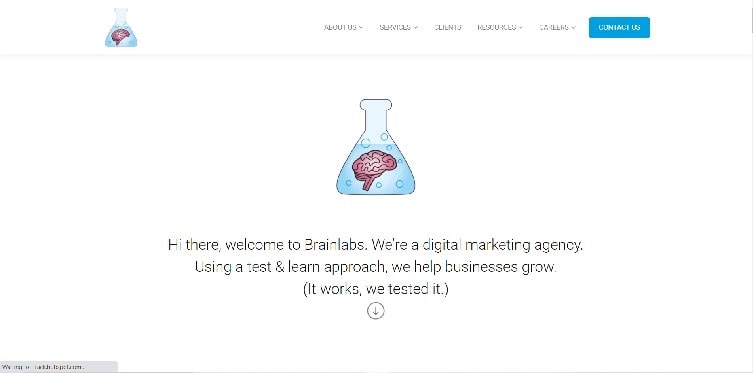 Brainlabs Homepage