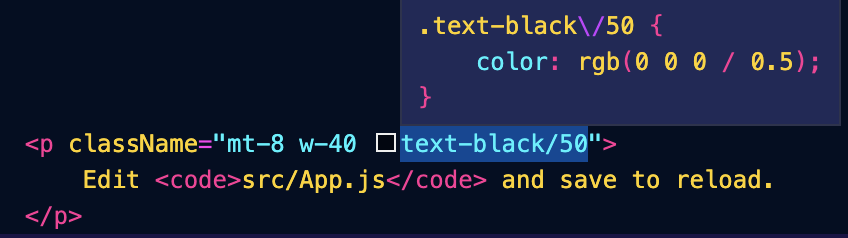 opacity shorthand usage with jit mode