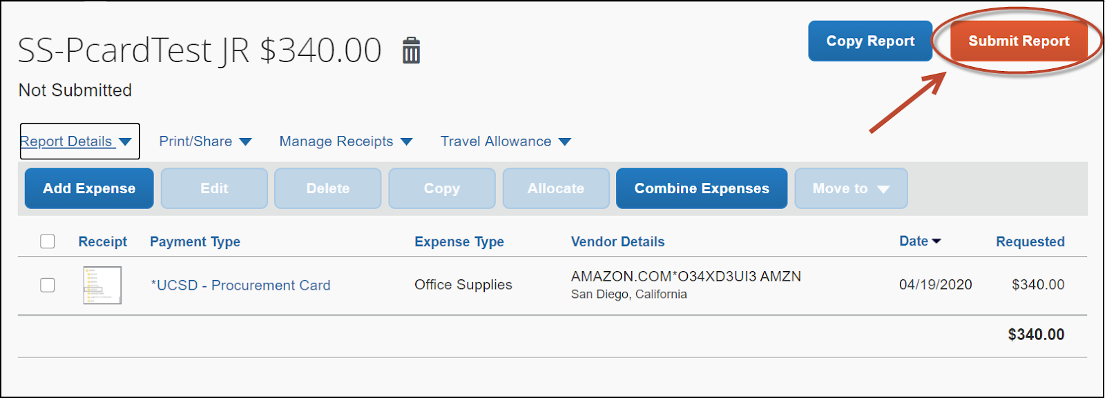  Certifying Concur Expense Reports Prepared by a Delegate Budget