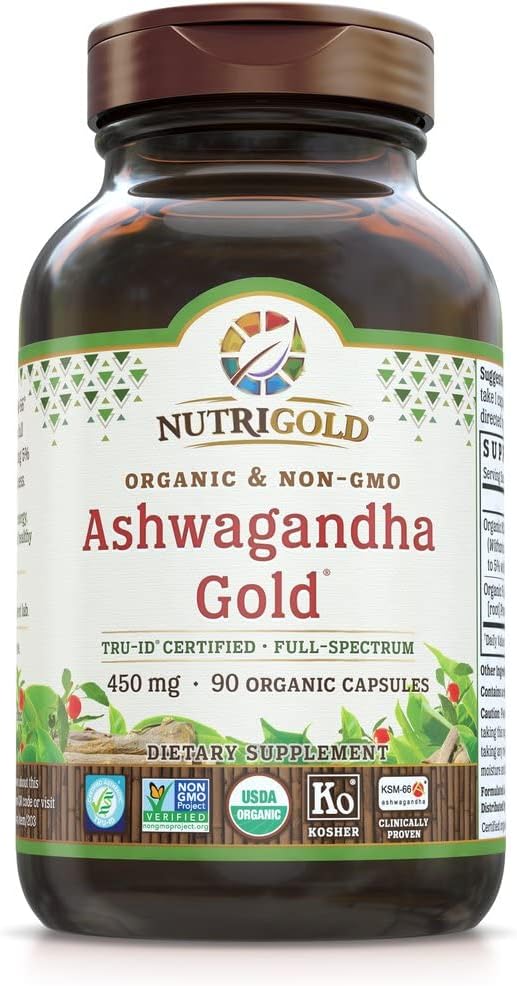 90 capsules of Best Ashwagandha Supplements For Stress Relief In USA
