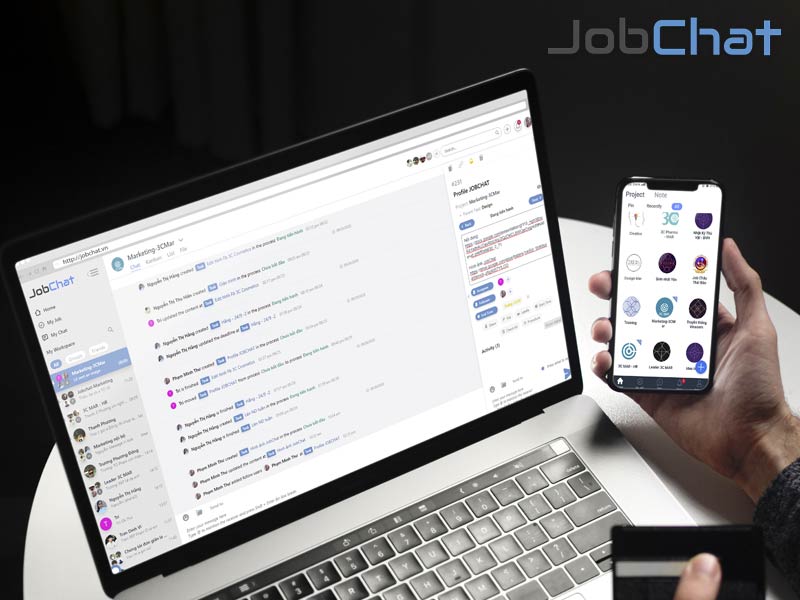 jobchat ứng dụng hỗ trợ chăm sóc khách hàng tốt nhất