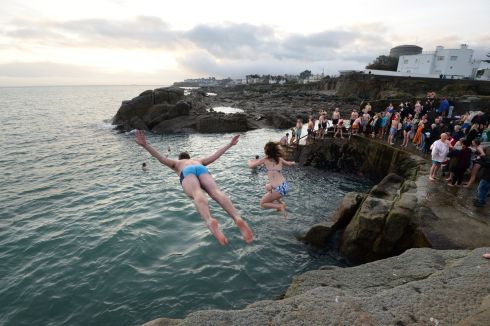 Diving at the Forty-Foot - City Language School Dublin recommends a visit to the forty-foot