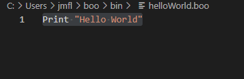 Code screenshot from White Oak Security that says helloworld.boo.