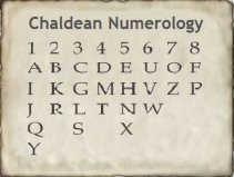 numerologia chaldean maçons ocultistas