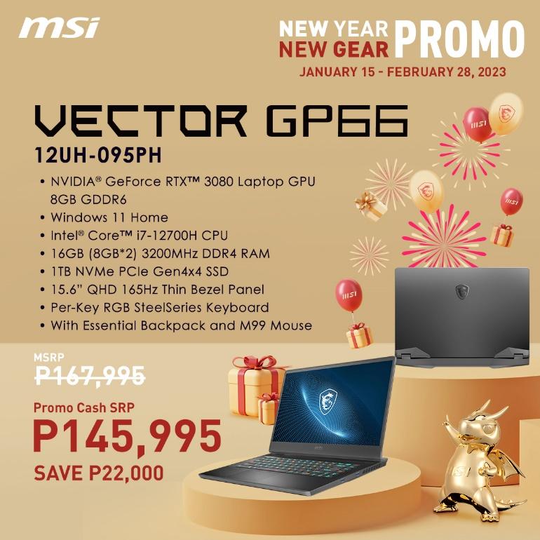 MSI Vector GP66