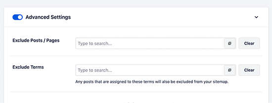 Excluindo itens do seu sitemap XML do WordPress