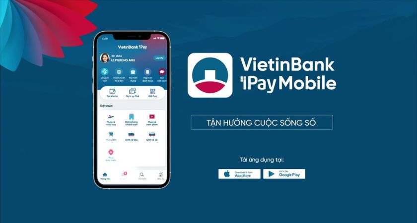 Nếu có chiếc điện thoại thông minh, bạn chỉ cần vào ứng dụng của Vietinbank và thực hiện yêu cầu cấp lại mật khẩu theo hướng dẫn